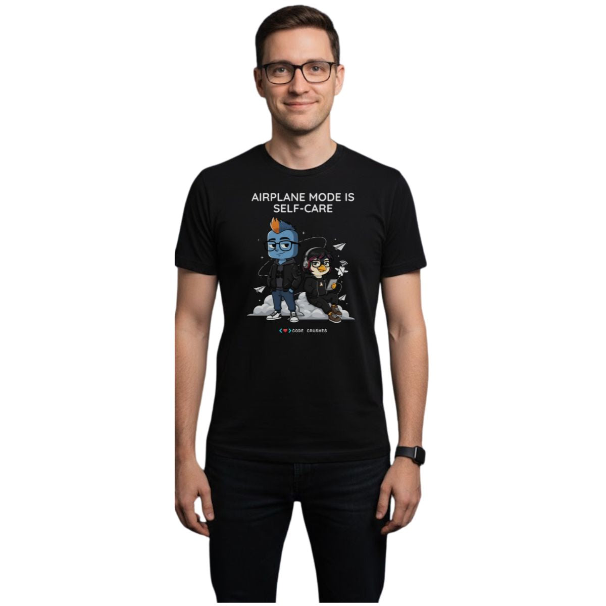 Airplane Mode Is Self-Care T-shirt