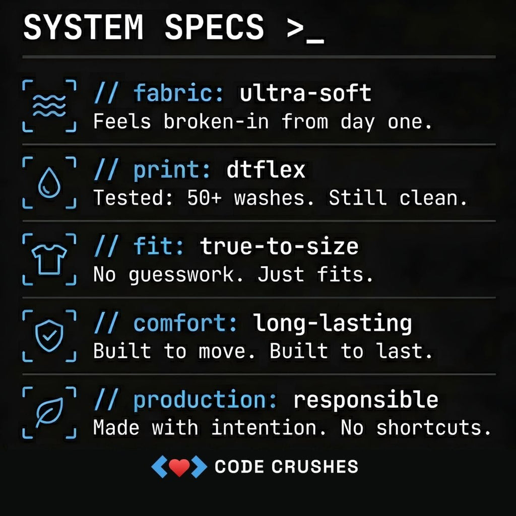 Code Crushes T-SHIRT Training My Replacement T-Shirt