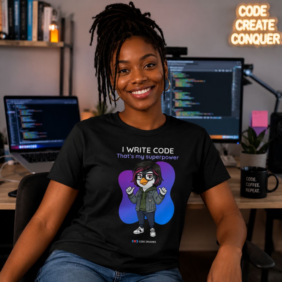 I Write Code. That's My Superpower. T-Shirt