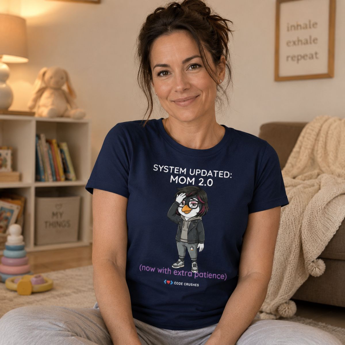 System Updated: Mom 2.0. Now With Extra Patience. T-Shirt