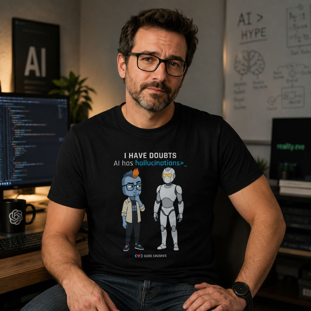 I Have Doubts. AI Has Hallucinations. T-Shirt