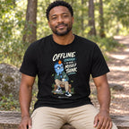 Code Crushes T-SHIRT Black / S Windy: Offline, Hear Myself T-Shirt