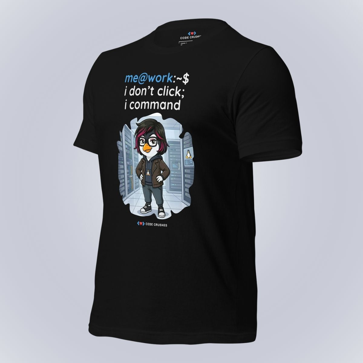 I don't click. I command. T-Shirt