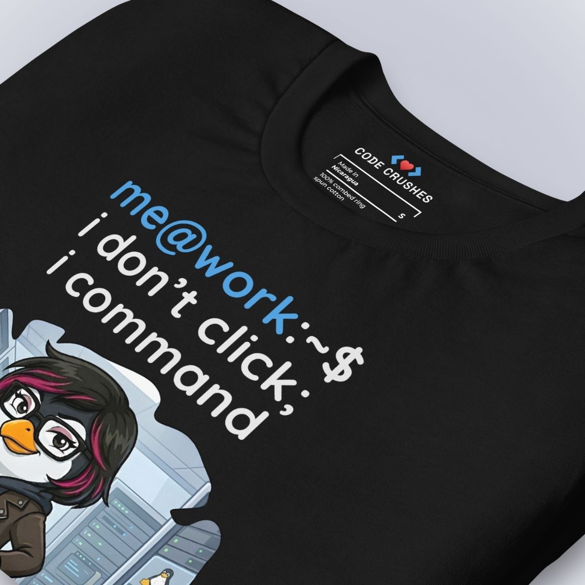 I don't click. I command. T-Shirt
