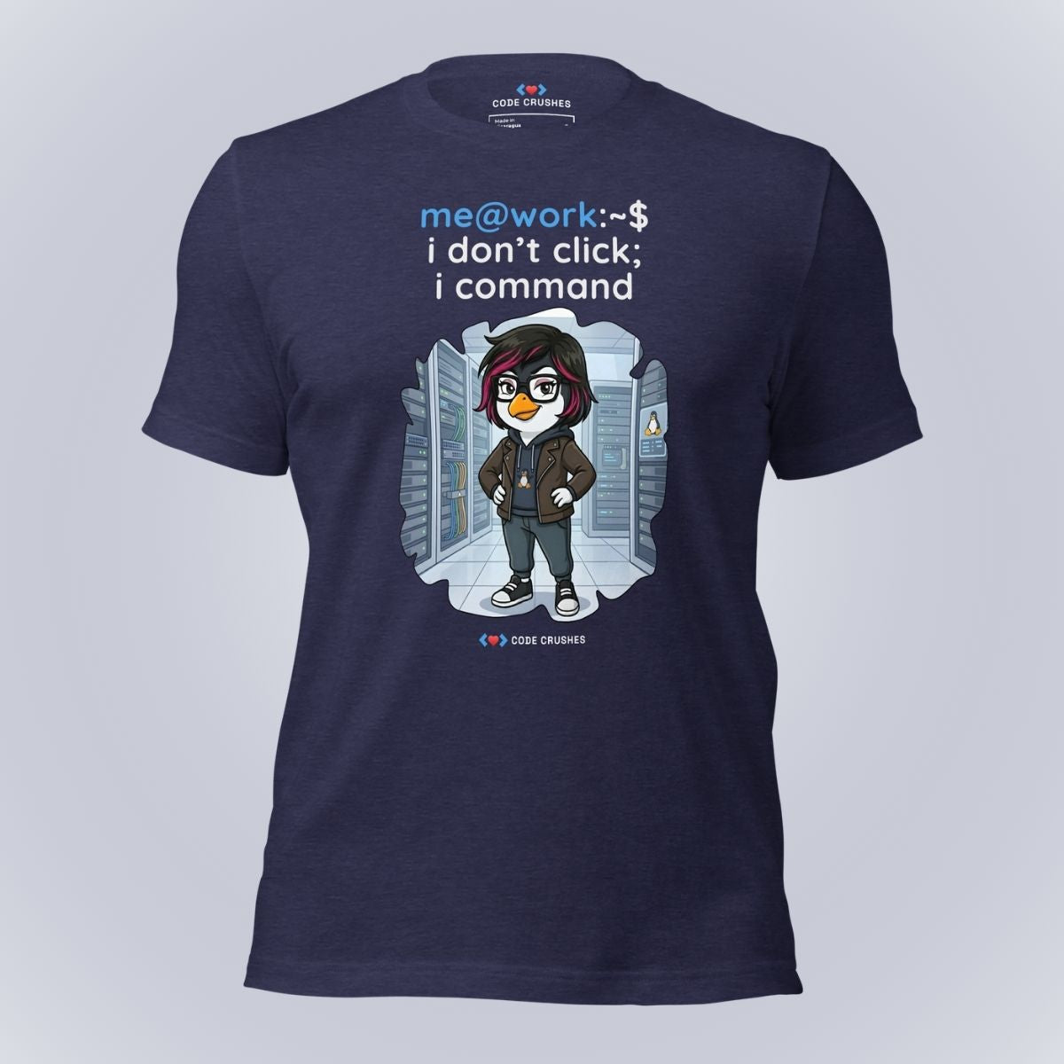 I don't click. I command. T-Shirt