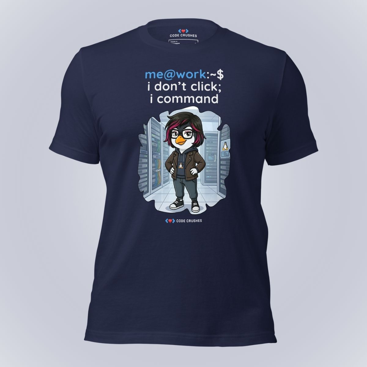 I don't click. I command. T-Shirt