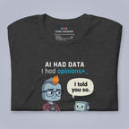 AI Had Data. I Had Opinions. T-Shirt