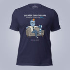 Cheaper Than Therapy. Smarter Than My Ex. T-Shirt