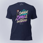 Code Crushes T-SHIRT Navy / S Confident, Capable & Slightly Overqualified T-Shirt