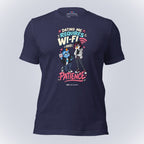 Code Crushes T-SHIRT Heather Midnight Navy / S Dating Me Requires Wi-Fi and Patience T-Shirt