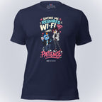 Code Crushes T-SHIRT Navy / S Dating Me Requires Wi-Fi and Patience T-Shirt