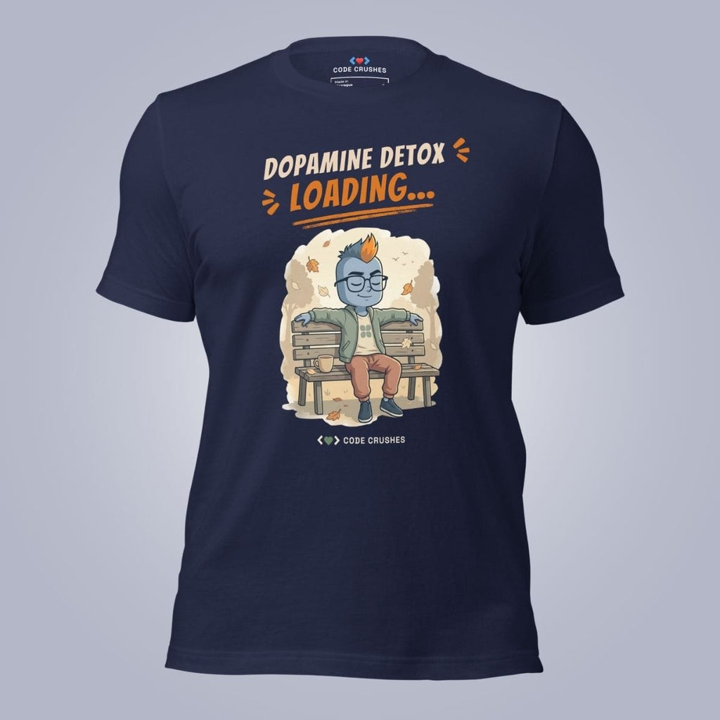 Code Crushes T-SHIRT Navy / S Dopamine Detox. Loading... T-Shirt