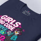 Code Crushes T-SHIRT Girls Who Code Change the World. T-Shirt