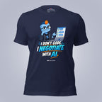 Code Crushes T-SHIRT Navy / S I Don't Code, I Negotiate T-Shirt