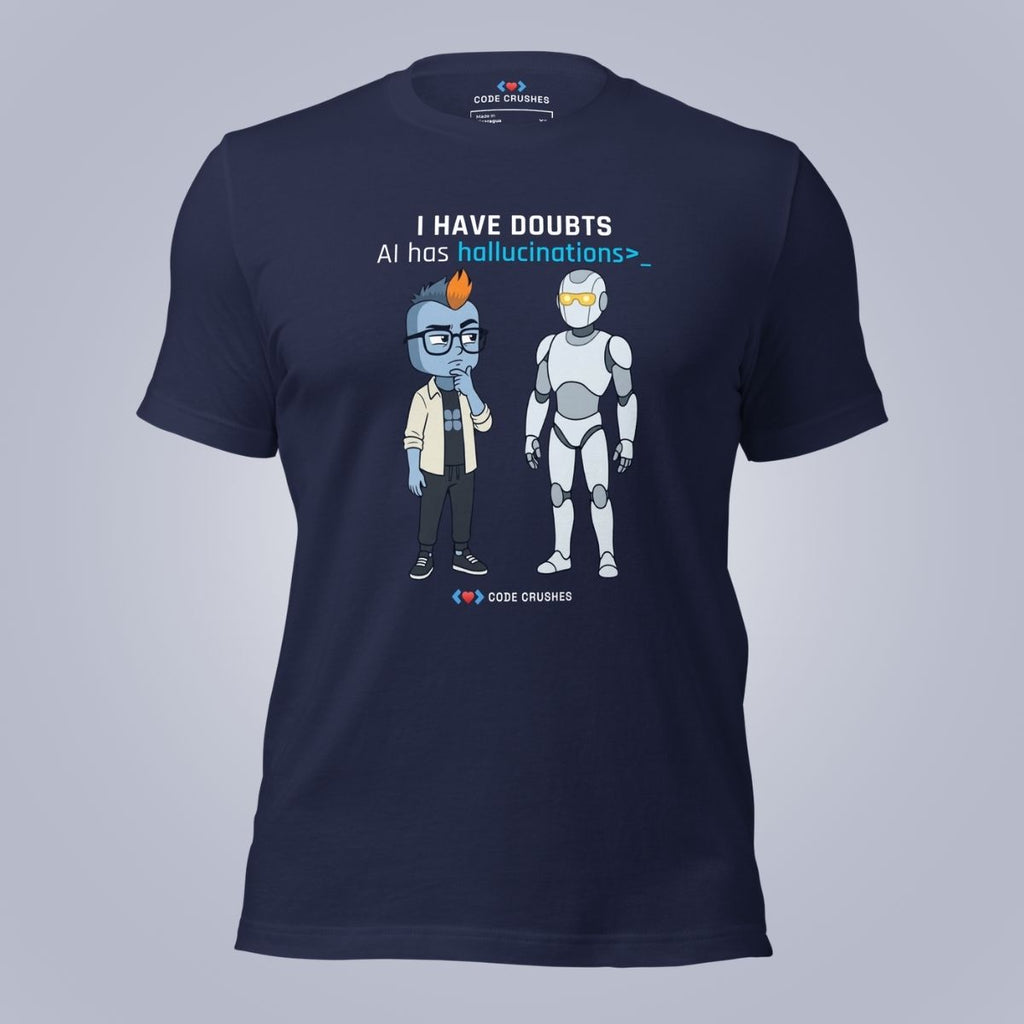 I Have Doubts. AI Has Hallucinations. T-Shirt