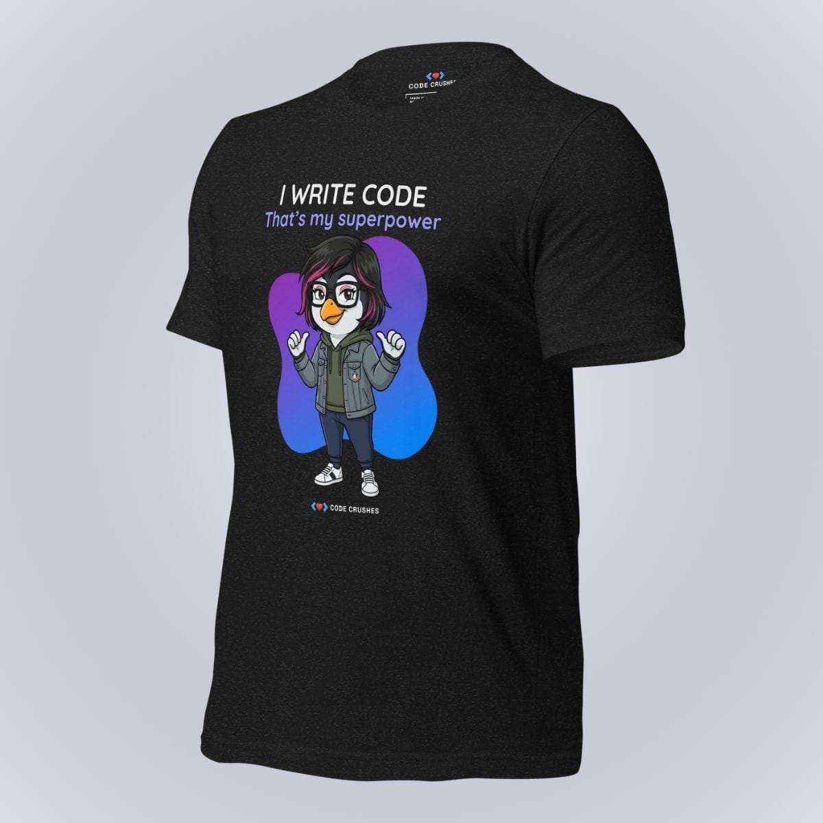 Code Crushes T-SHIRT I Write Code. That's My Superpower. T-Shirt