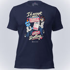 Code Crushes T-SHIRT Navy / S I'd Accept Your Terms & Conditions Without Scrolling T-Shirt