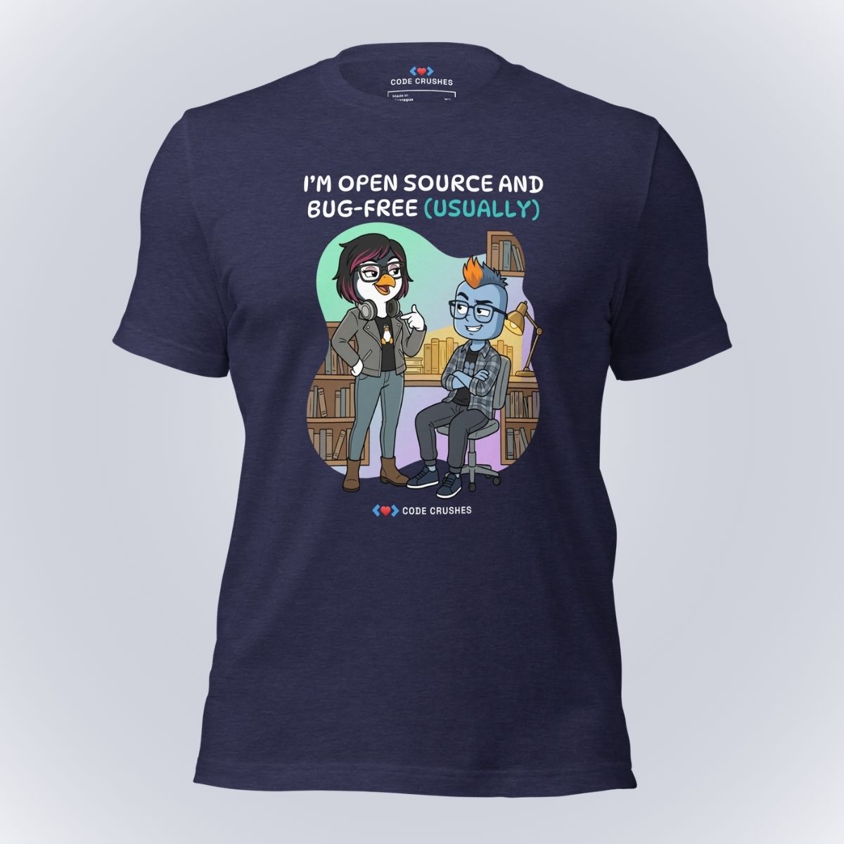 I'm Open Source and Bug-Free (Usually) T-Shirt