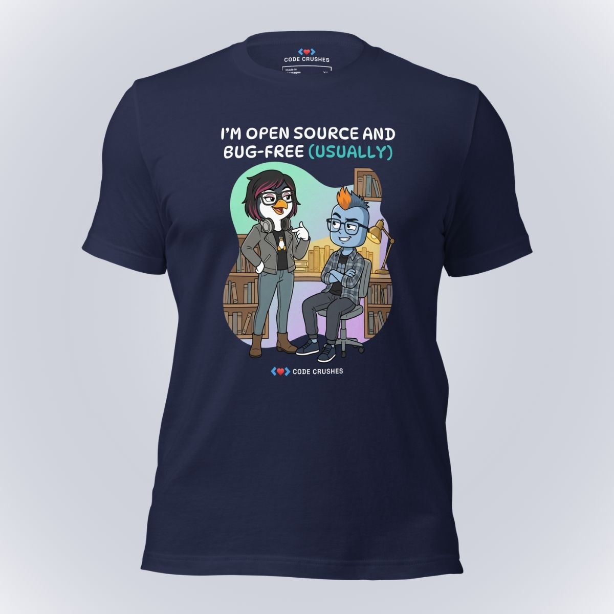I'm Open Source and Bug-Free (Usually) T-Shirt