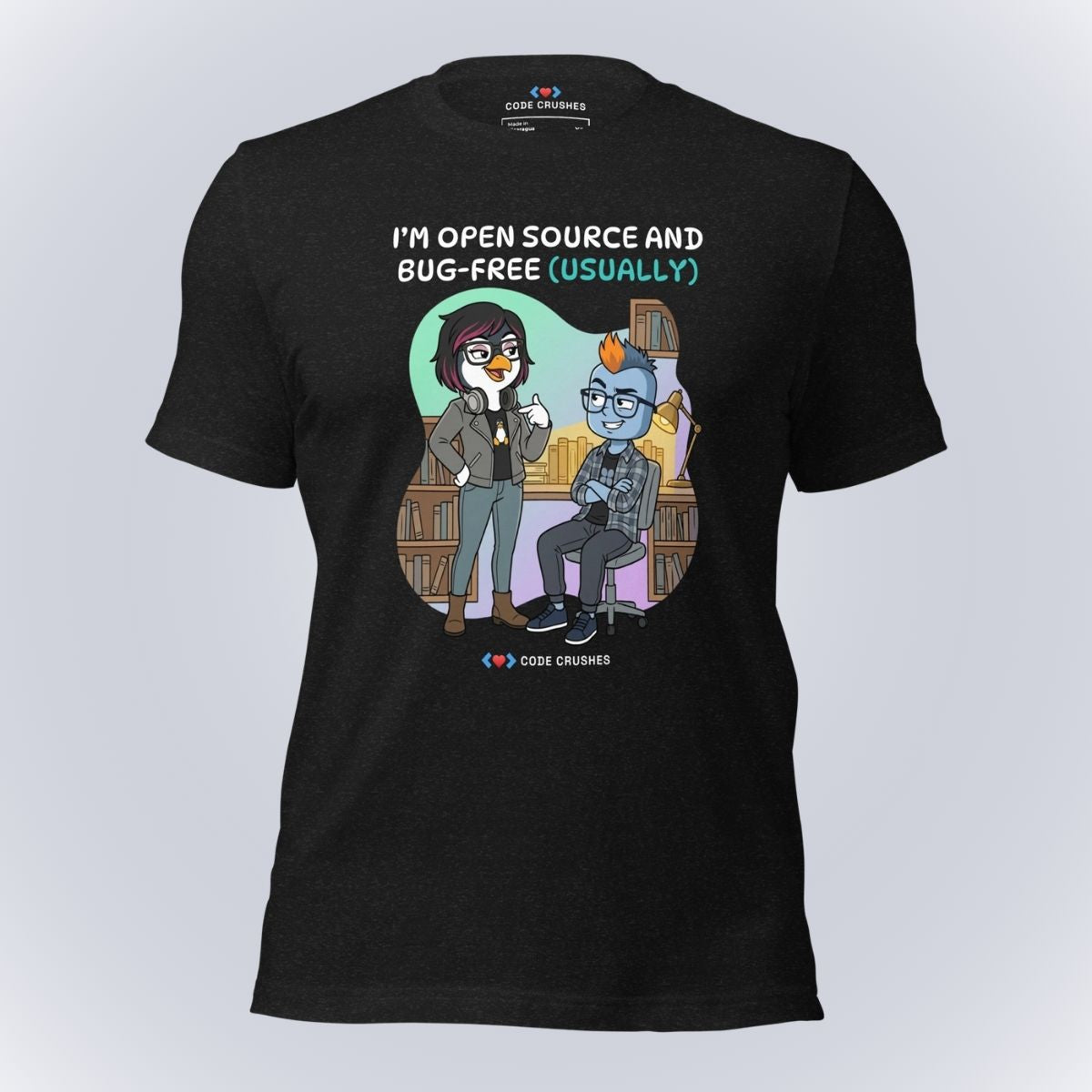 I'm Open Source and Bug-Free (Usually) T-Shirt