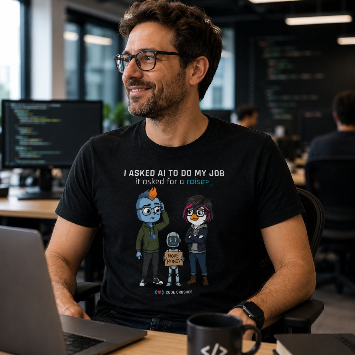 I Asked AI to Do My Job. It Asked for a Raise. T-Shirt