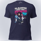 Code Crushes T-SHIRT Heather Midnight Navy / S No Algorithm Could Have Predicted You T-Shirt