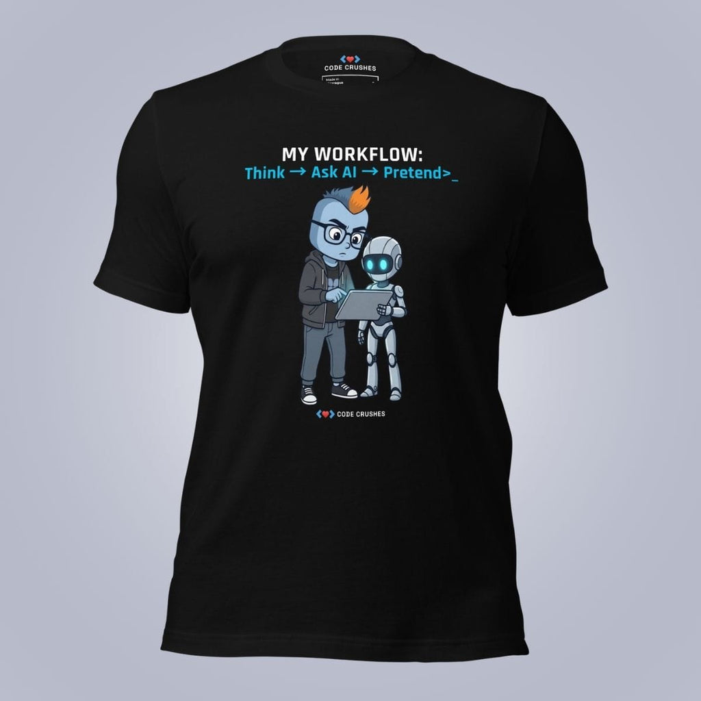 Code Crushes T-SHIRT Black / S My Workflow T-Shirt