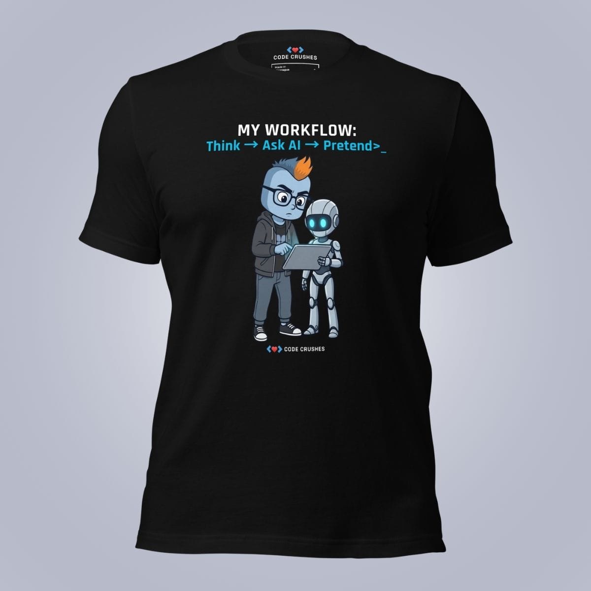 Code Crushes T-SHIRT Black / S My Workflow T-Shirt