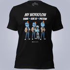 Code Crushes T-SHIRT Black / S My Workflow T-Shirt