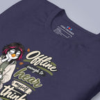 Code Crushes T-SHIRT Deby - Offline Enough to Hear Myself Think T-Shirt