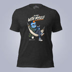 Code Crushes T-SHIRT Dark Grey Heather / S Plans With Myself. T-Shirt