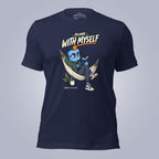 Code Crushes T-SHIRT Navy / S Plans With Myself. T-Shirt