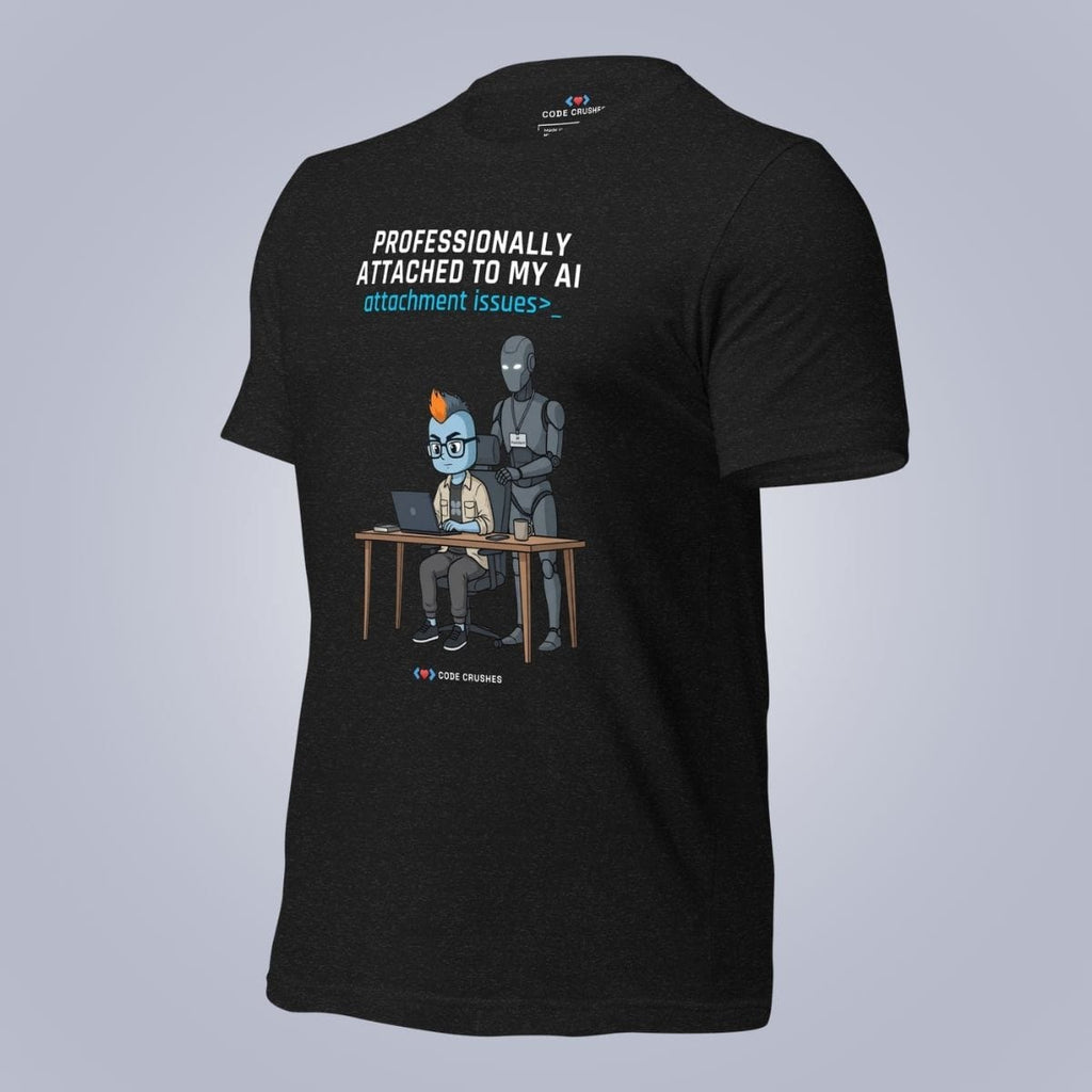 Code Crushes T-SHIRT Professionally Attached to My AI T-Shirt