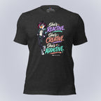 Code Crushes T-SHIRT Dark Grey Heather / S She's Reactive, She's Creative, She's Addictive T-Shirt