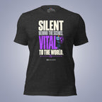 Code Crushes T-SHIRT Dark Grey Heather / S Silent Behind the Scenes, Vital to the World T-Shirt