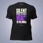 Code Crushes T-SHIRT Black Heather / S Silent Behind the Scenes, Vital to the World T-Shirt