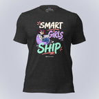 Code Crushes T-SHIRT Dark Grey Heather / S Smart Girls Ship T-Shirt