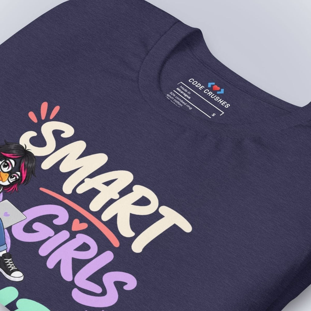 Code Crushes T-SHIRT Smart Girls Ship T-Shirt