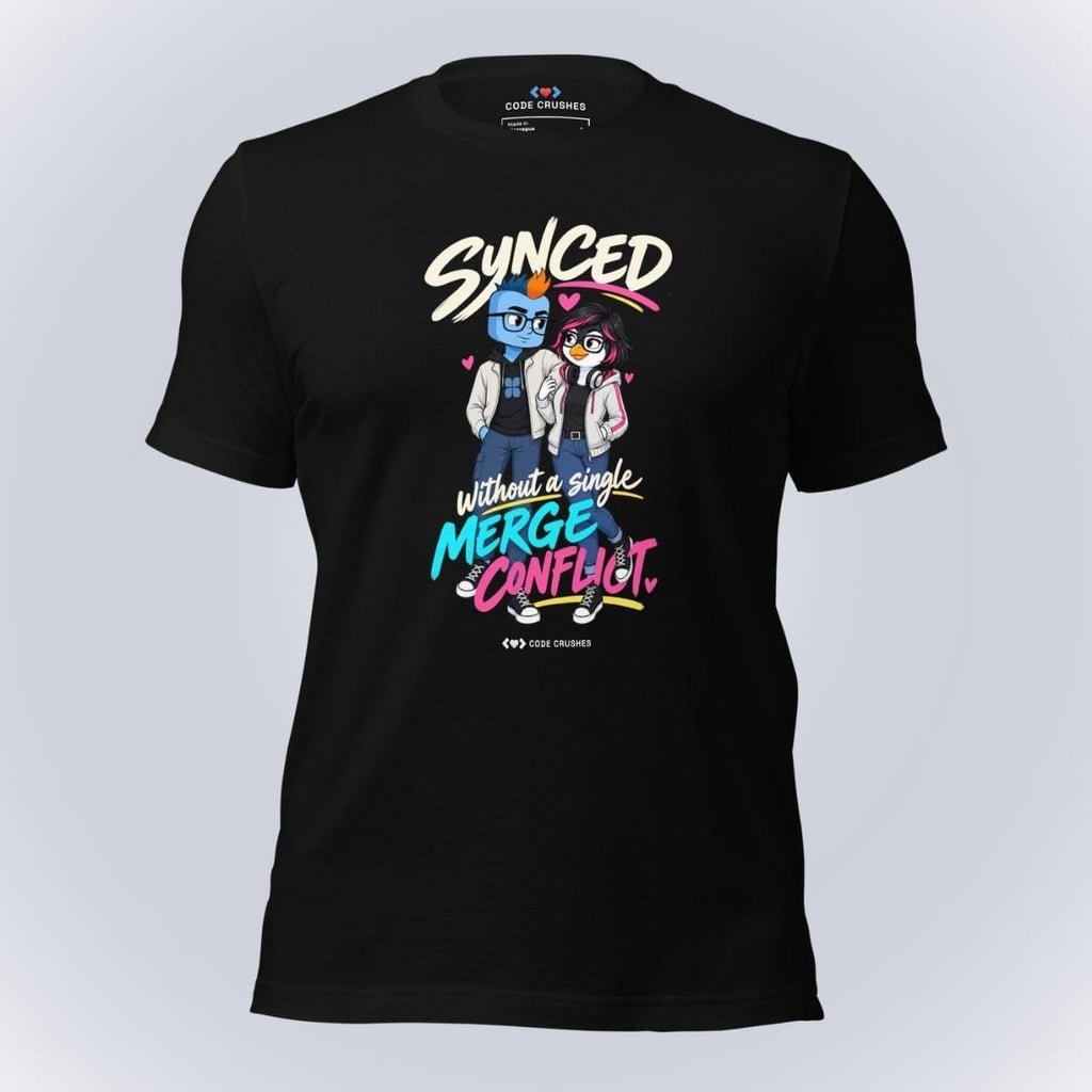 Code Crushes T-SHIRT Black Heather / S Synced T-Shirt