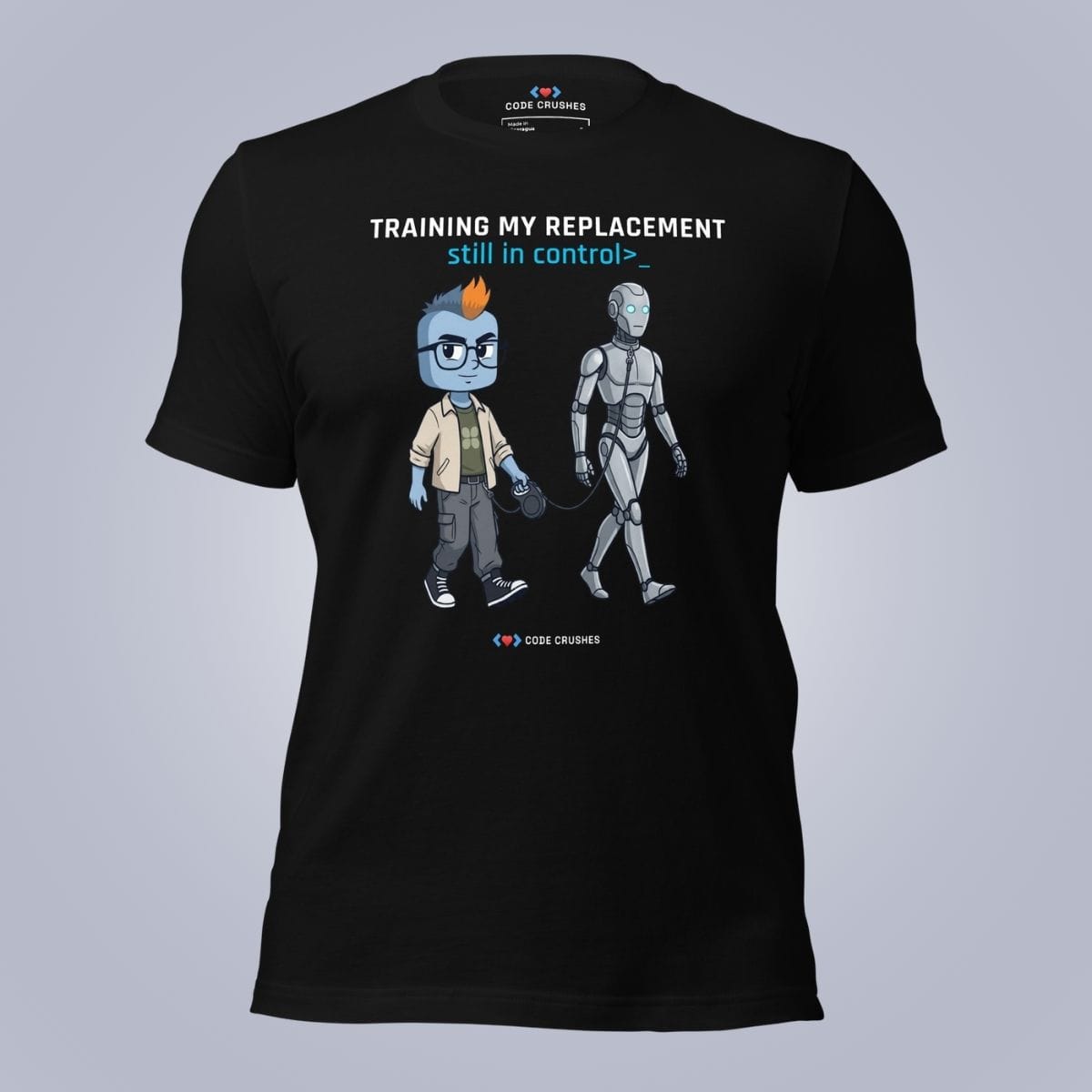 Code Crushes T-SHIRT Black / S Training My Replacement T-Shirt