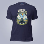 Code Crushes T-SHIRT Heather Midnight Navy / S Turns Out Peace Has No Notifications T-Shirt
