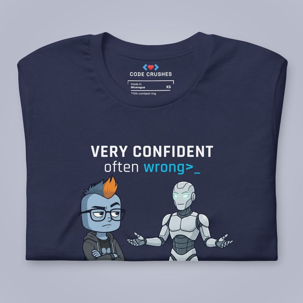 Very Confident. Often Wrong. T-Shirt