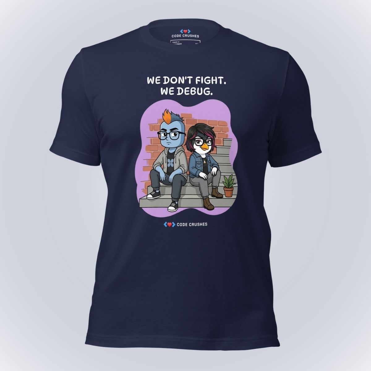 We Don't Fight. We Debug. T-Shirt