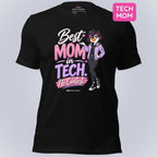 Code Crushes T-SHIRT Black / S Best Mom In Tech, No Contest T-Shirt