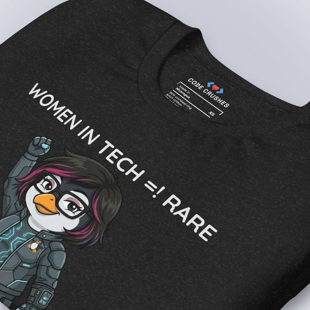 Code Crushes T-SHIRT Women in Tech Are Rare. They're Rising. T-Shirt