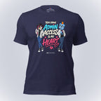 Code Crushes T-SHIRT Heather Midnight Navy / S You Have Admin Access to My Heart. T-Shirt