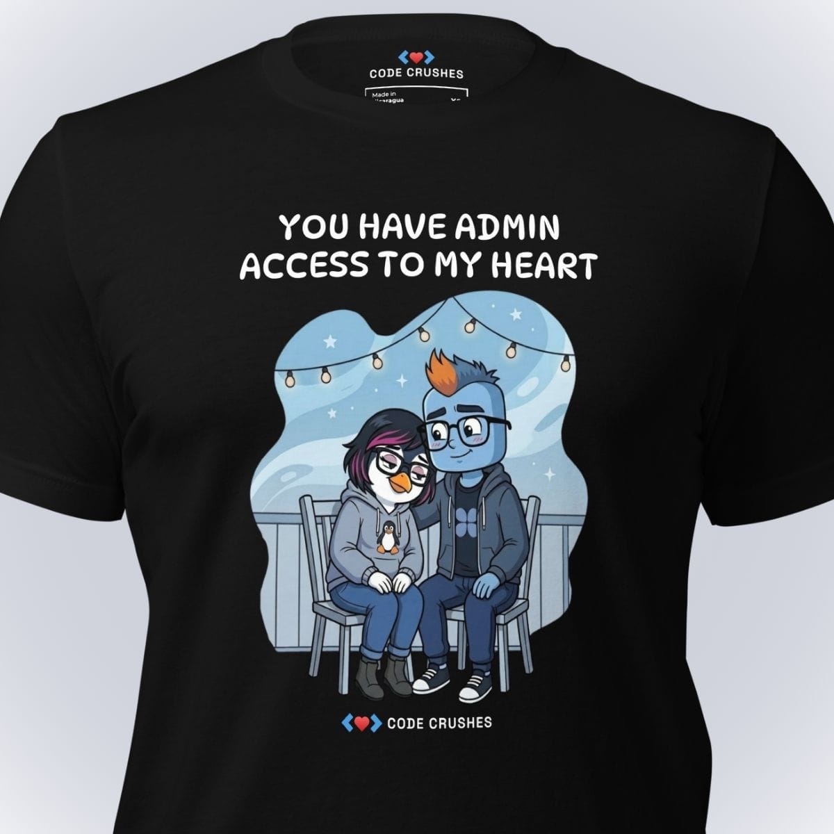 Code Crushes T-SHIRT You Have Admin Access to My Heart. T-Shirt